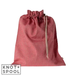 2024 Maileg Large Red Striped Bag