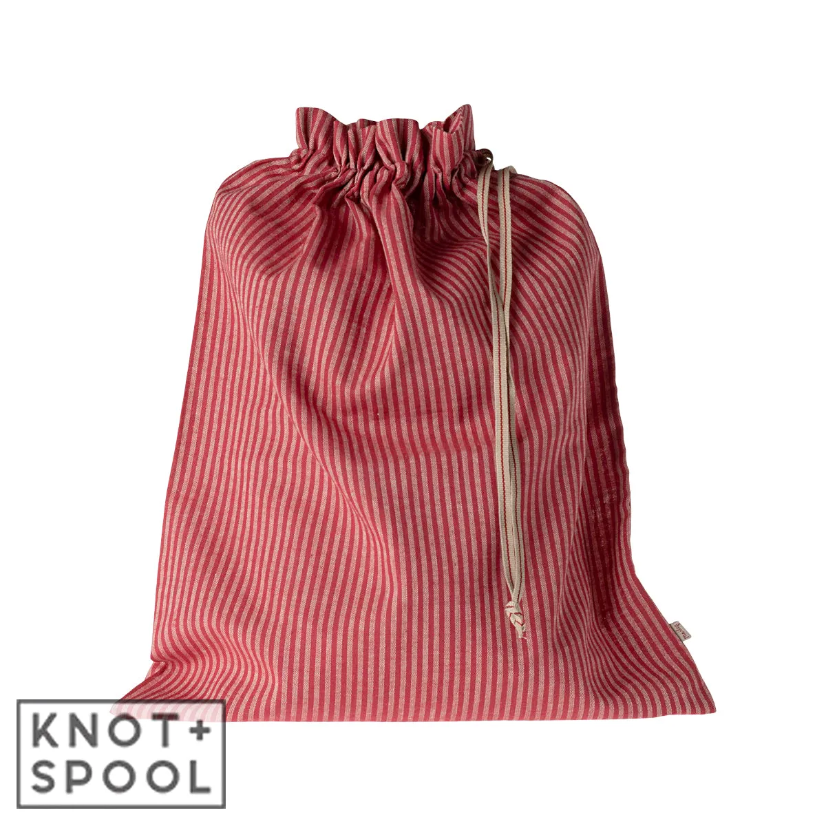 2024 Maileg Large Red Striped Bag