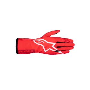 ALPINESTARS 3550725-3082-2XL Youth Gloves for Karting Tech-1 K Race V2 S, Red / White / Burgundy, Size 2XL