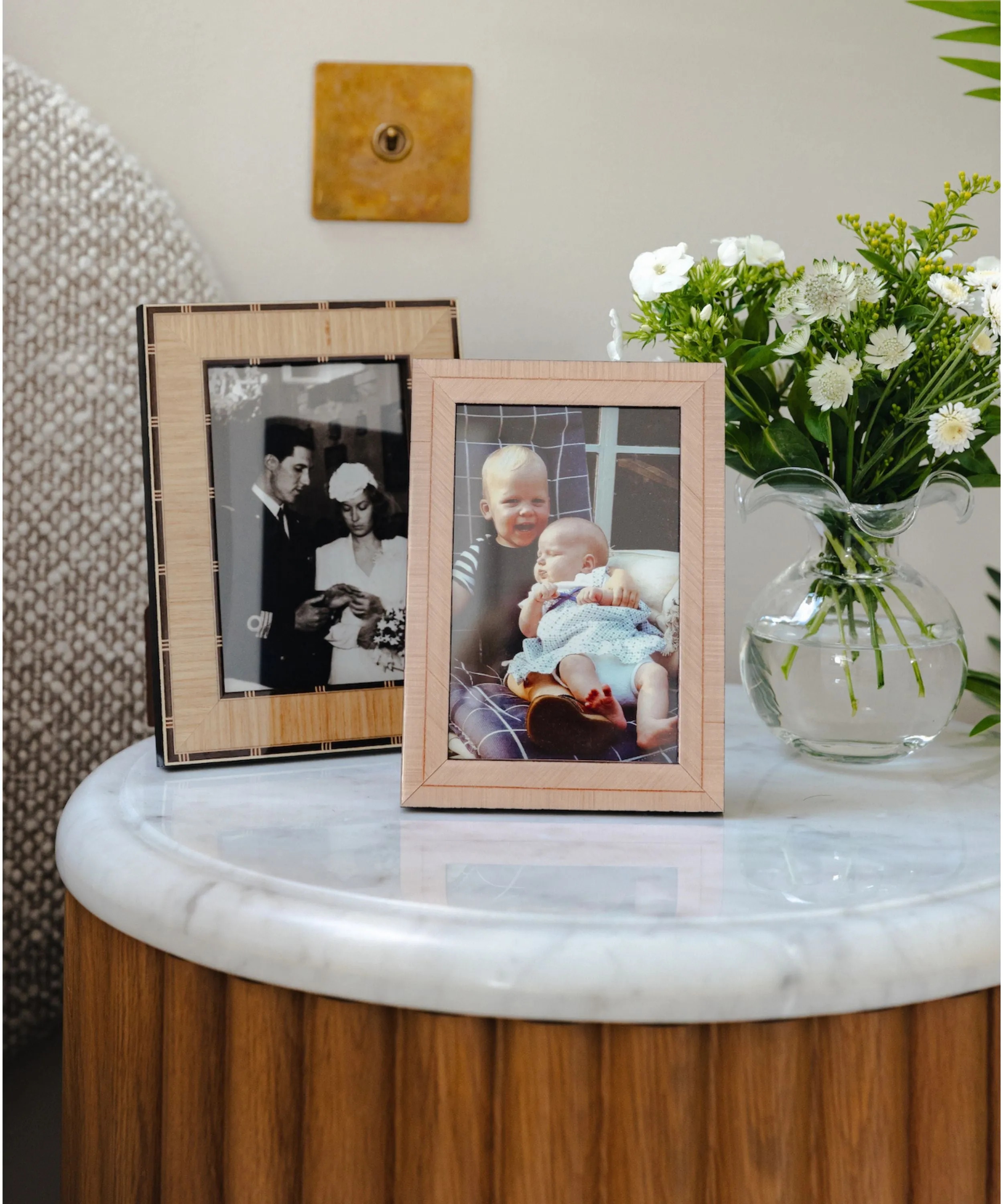 Bianca Photo Frame, Rose
