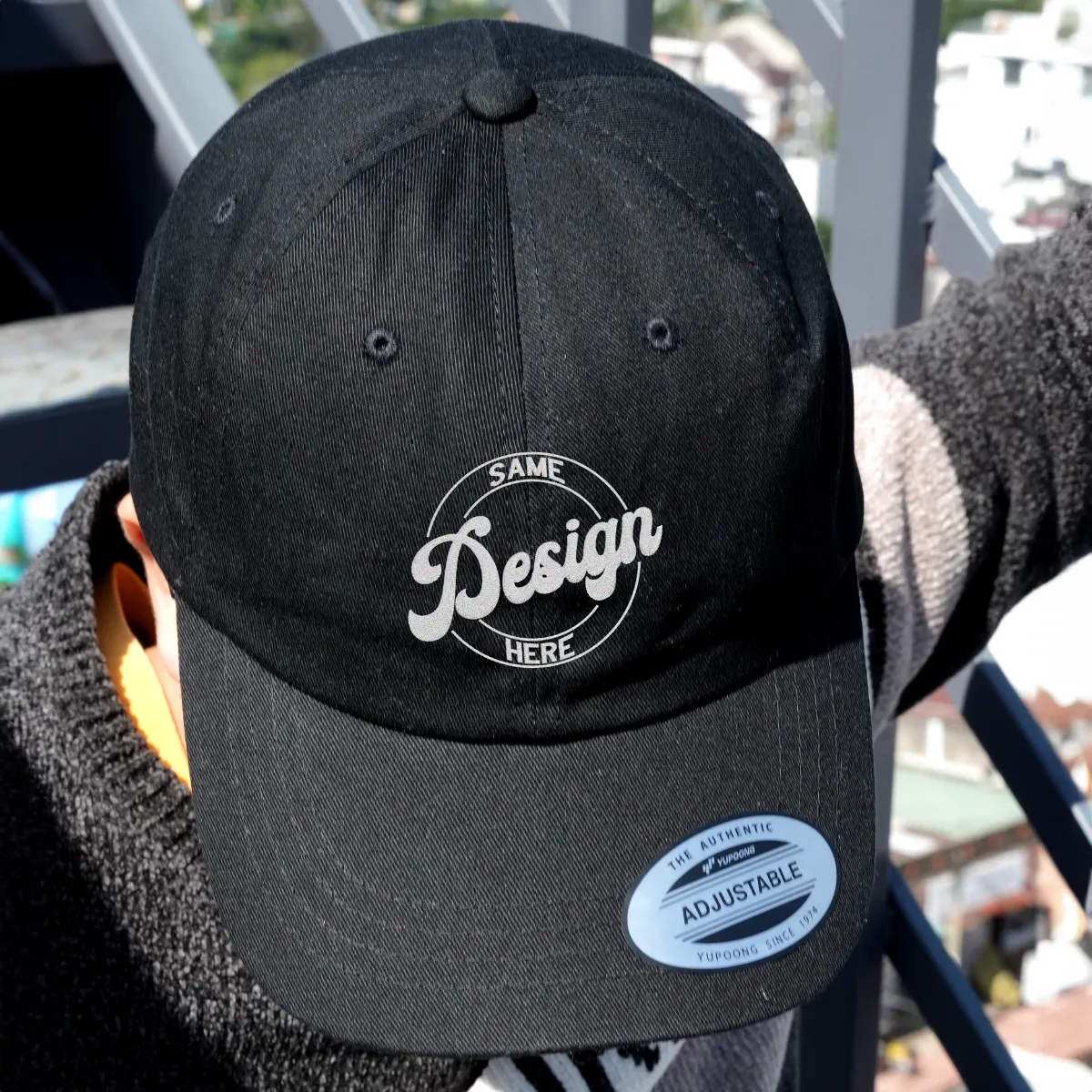 Custom Embroidered Horse Hat with Same Design