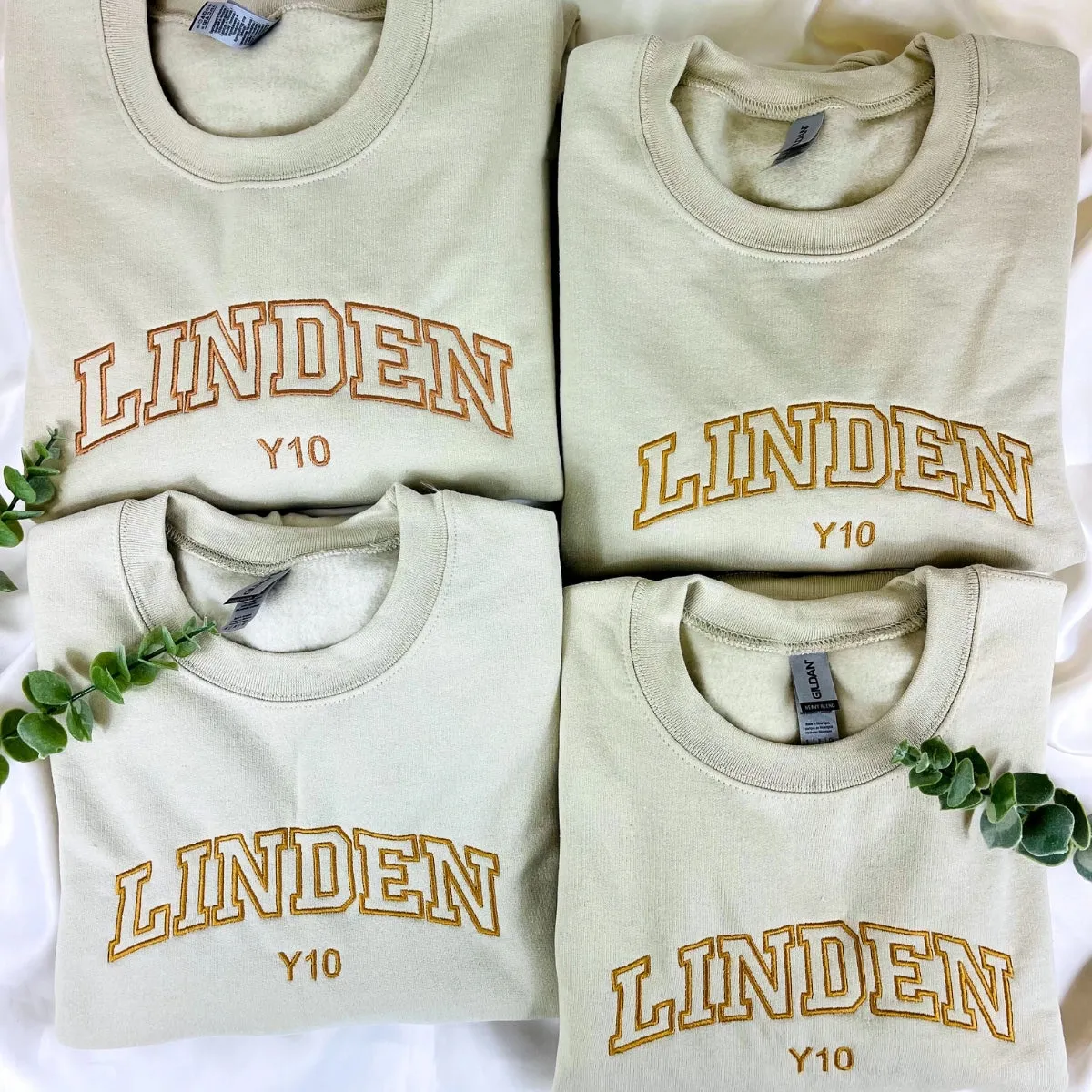 Custom Embroidered Sweatshirts - Unique Gift for Men or Women
