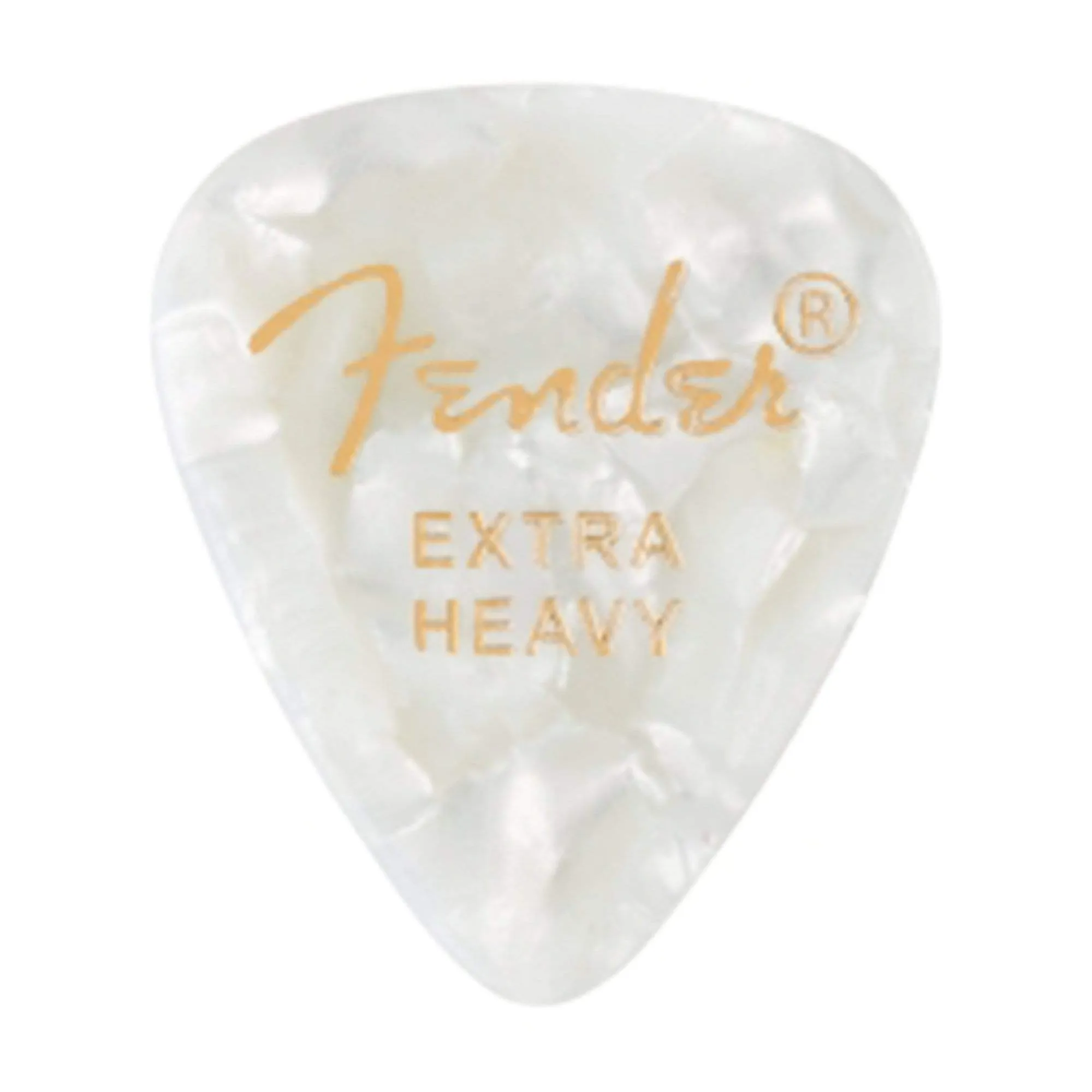 Fender White Moto Extra Heavy 3 Pack (36) Bundle