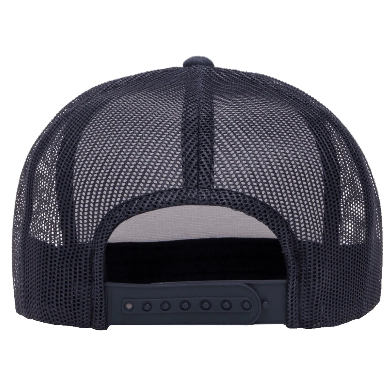 Flexfit Yupoong Classic White Front Panel Adjustable Trucker Cap