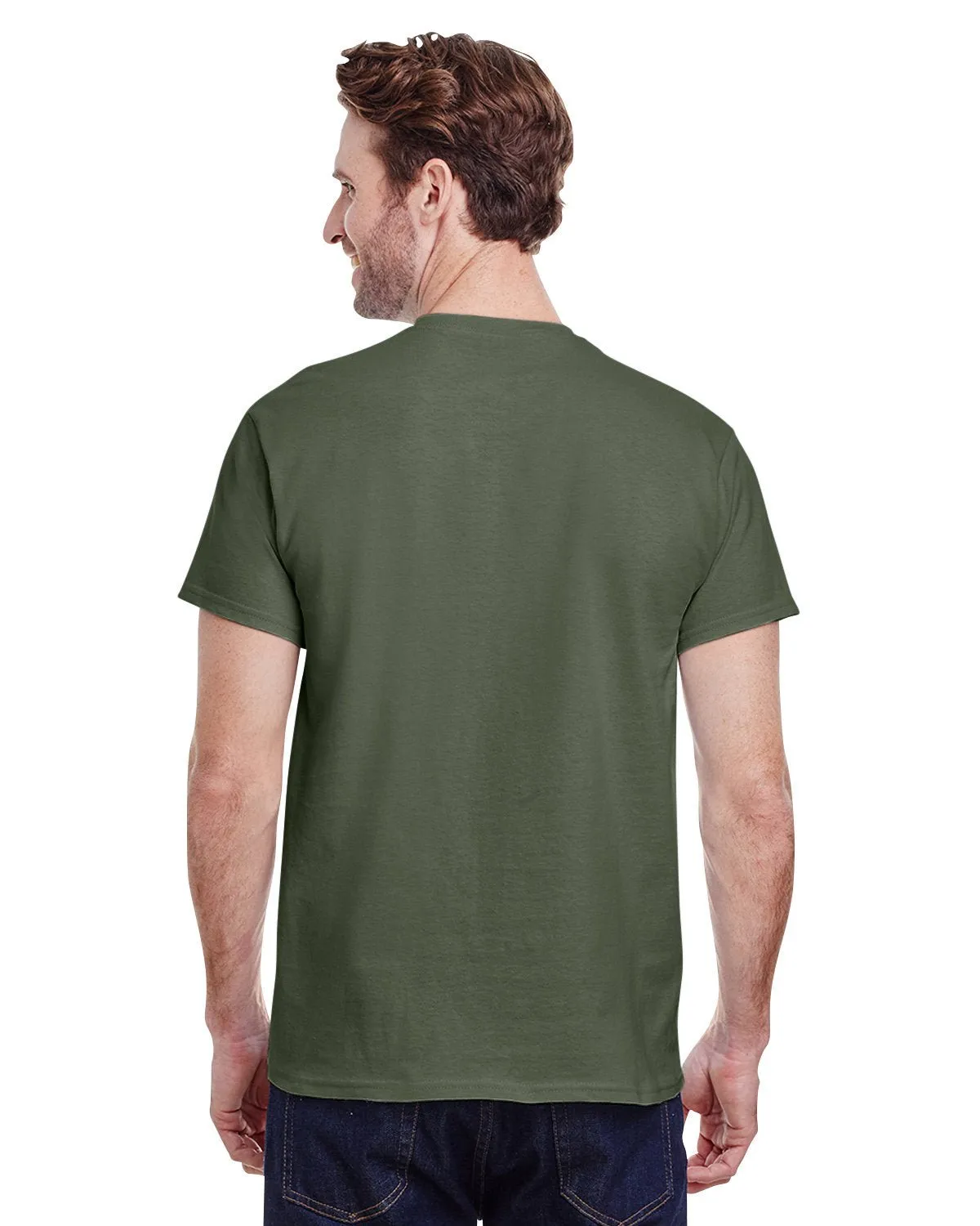 G500-Gildan-MILITARY GREEN