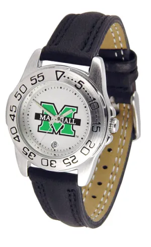 Womens Marshall Sport Leather Strap Watch