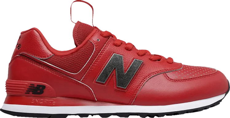 New Balance 574 'Metal Sport - Team Red' Sneakers, Red