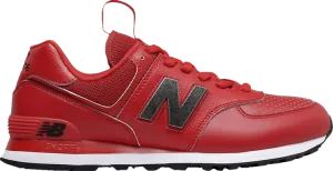 New Balance 574 'Metal Sport - Team Red' Sneakers, Red
