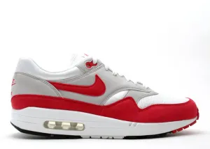 Nike AIR MAX 1 CLASSIC 'HISTORY OF AIR - SPORT RED' sneakers, white