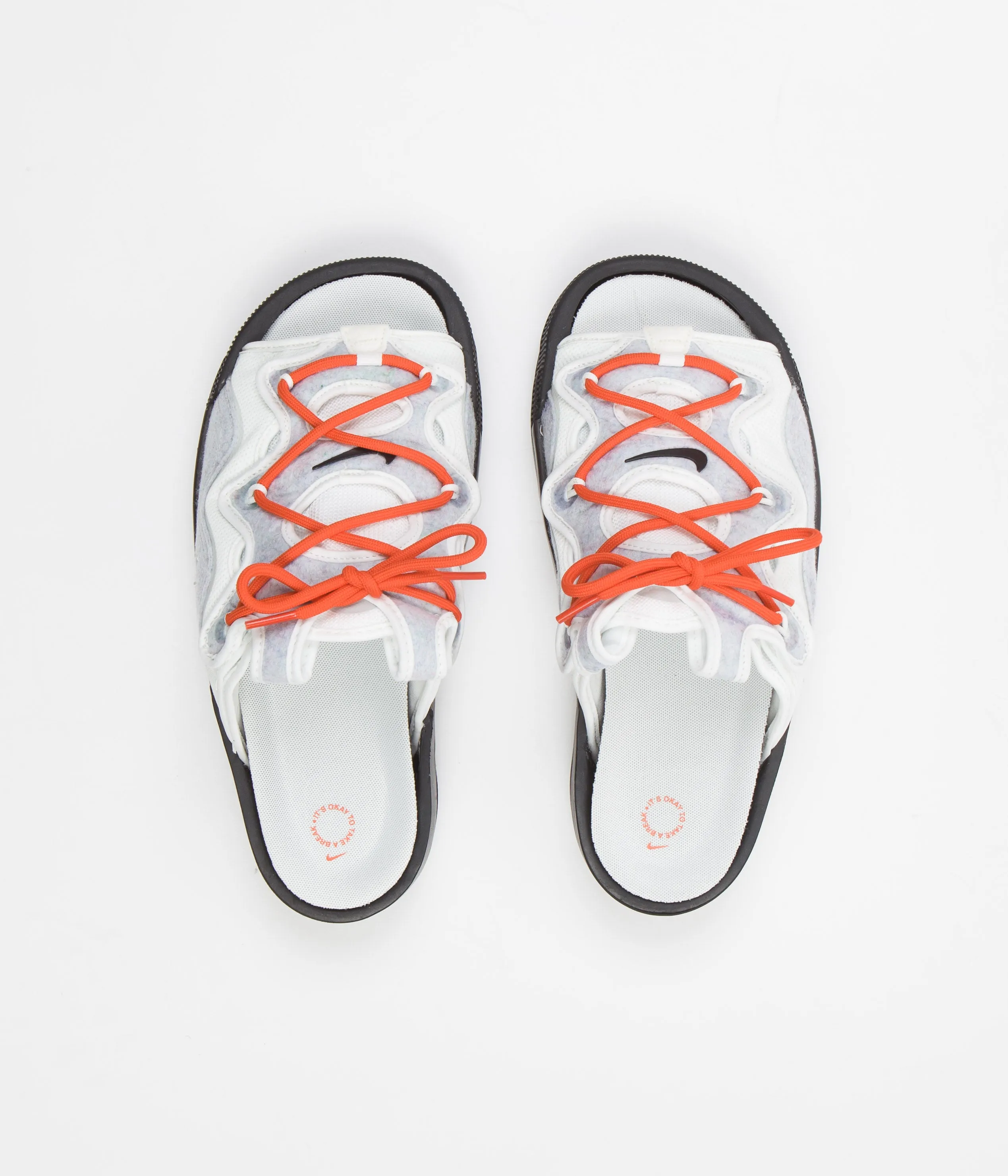 Nike Offline 2.0 Shoes - Summit White / Summit White - Team Orange