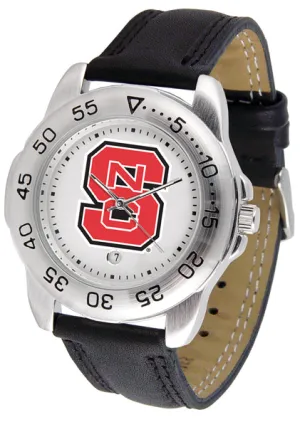 North Carolina State Sport Leather Men’s Watch