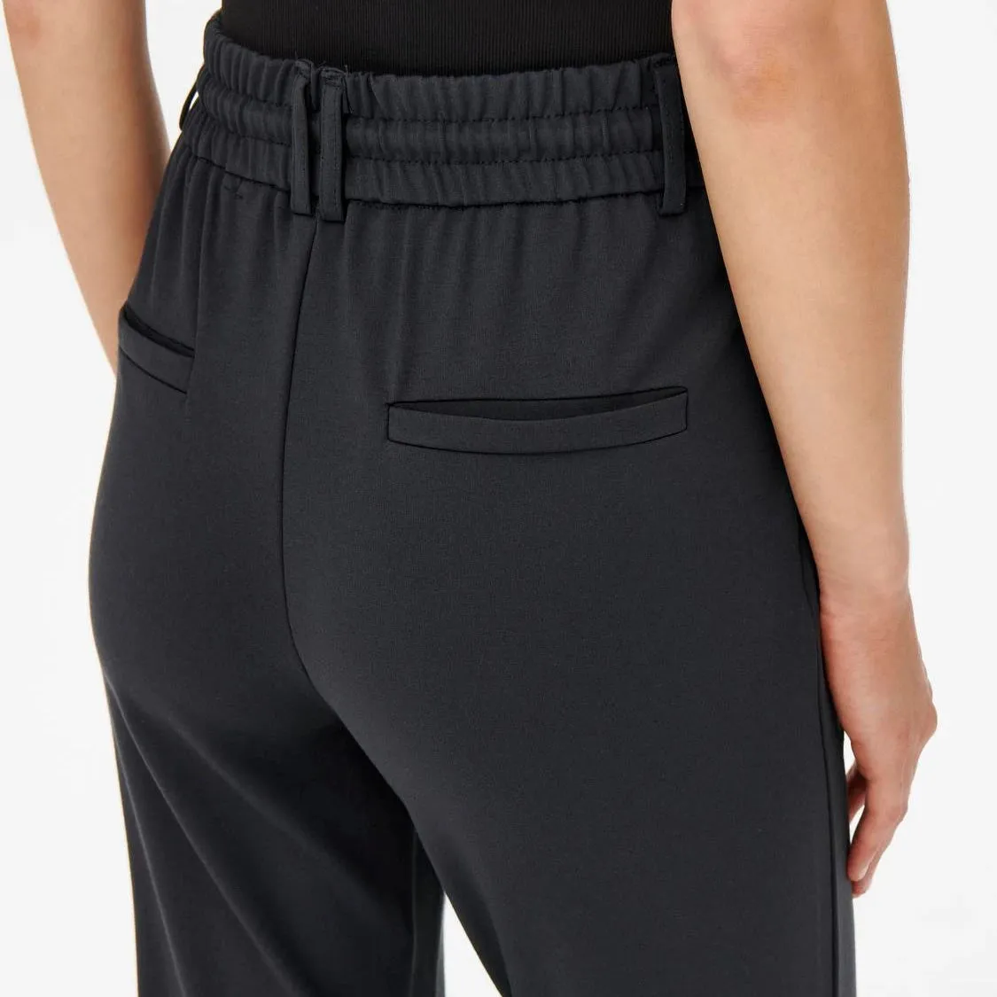 ONLY ONLPOPTRASH Regular Fit Classic trousers In 32L In Blue Graphite