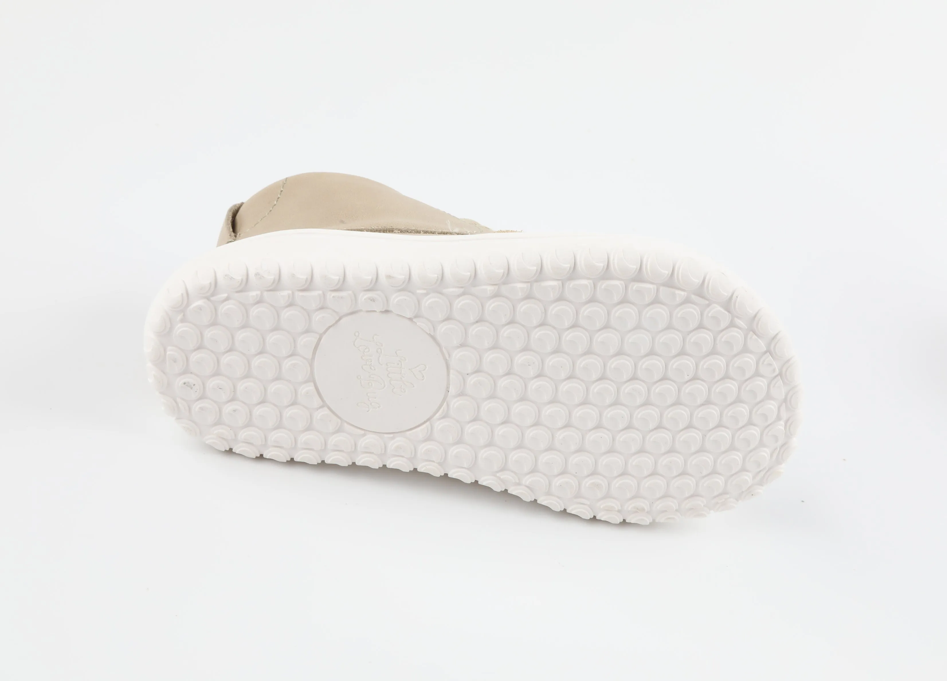 Play Perfect Beige High Top {Premium Leather}