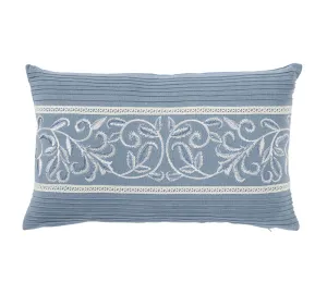 Provincial 30x50cm Filled Cushion Blue