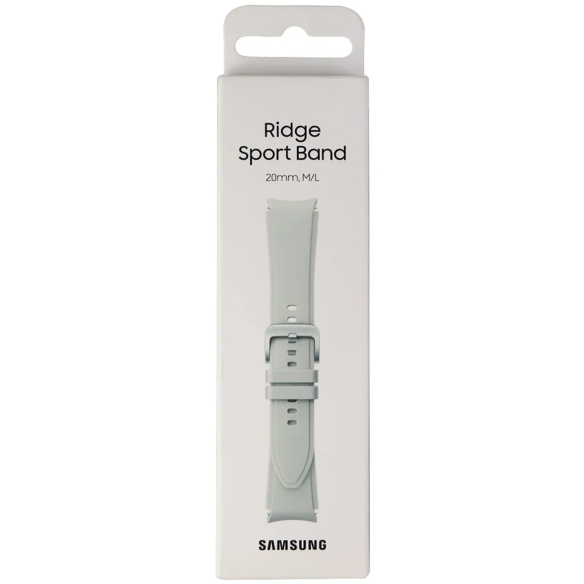 Samsung Ridge Sport Band for Galaxy Watch4 & Classic 20mm Medium/Large - Silver
