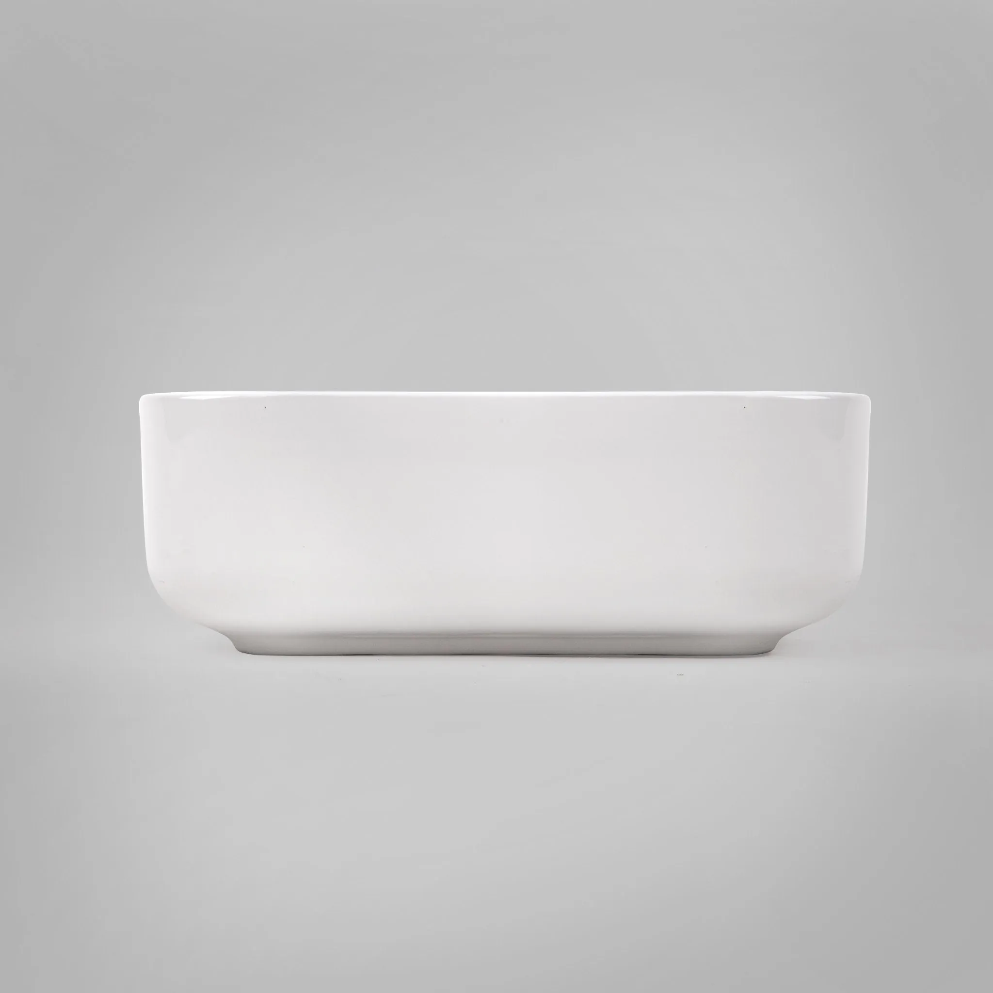 SEINE 38 Above Counter Square Basin Gloss White