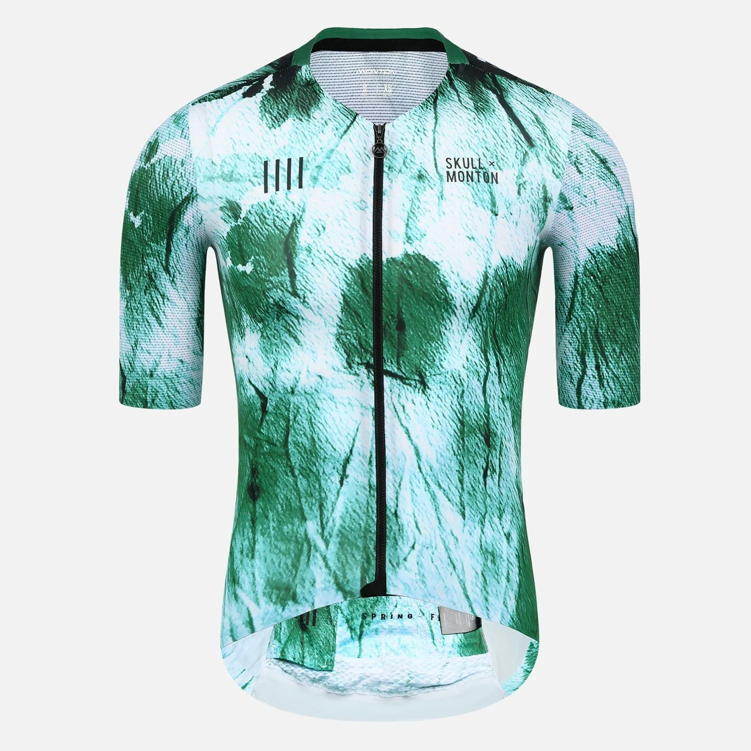 Skull Monton Cycling Jersey Mens Spring-Fresh