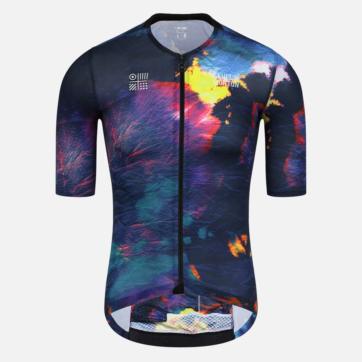 Skull Monton Cycling Jersey Mens Spring-Fresh