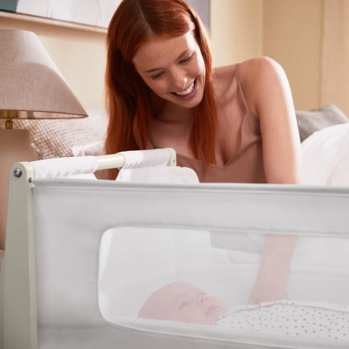 Snuz, SnuzPod4 Bedside Crib/ Co-Sleeper, Barley