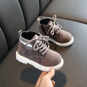 Soft leather baby shoes