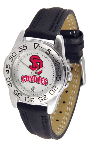 South Dakota Sport Leather Ladies Watch