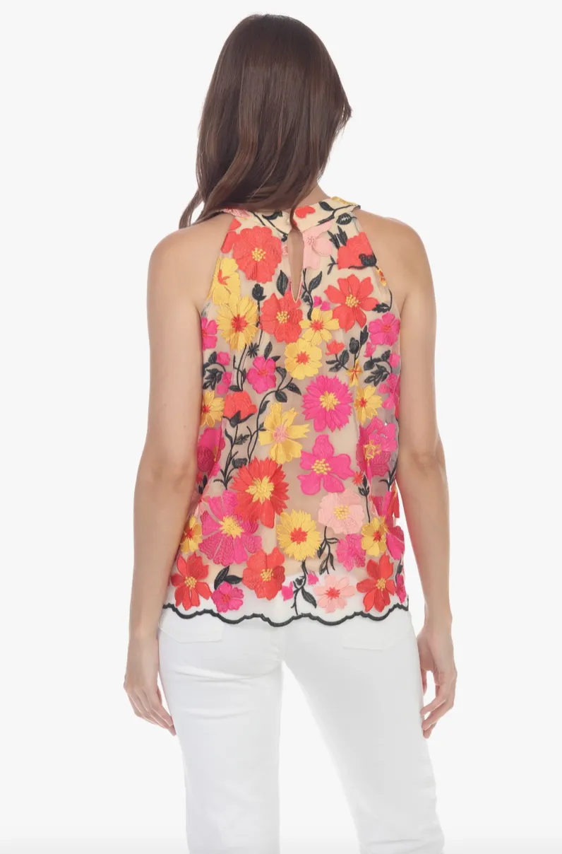 Vintage Floral Top