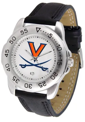 Virginia Cavaliers Sport Leather Men’s Watch