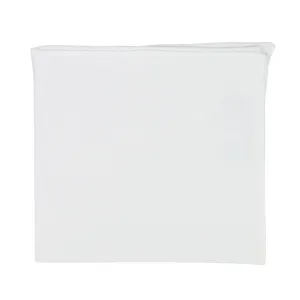 White Pocket Square